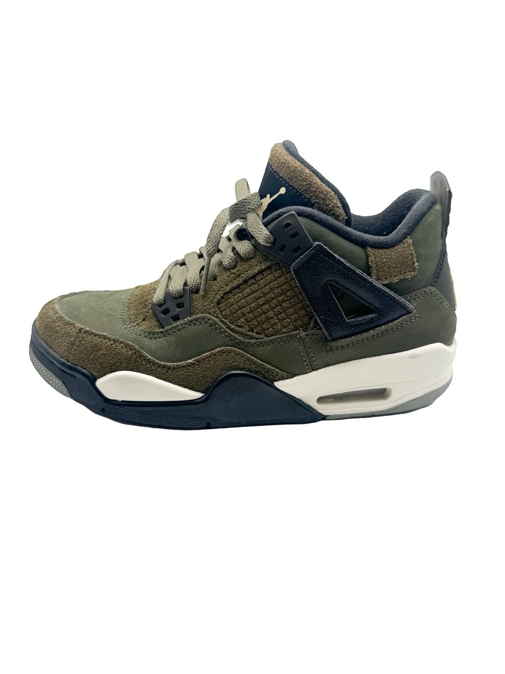 Nike Air Jordan Retro 4 Craft Olive Sneakers